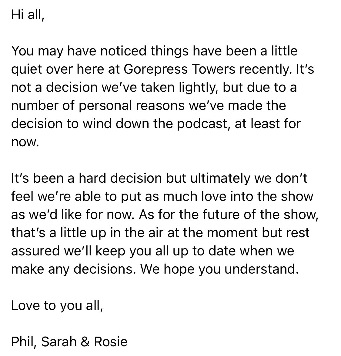 Radio Gorepress tweet media