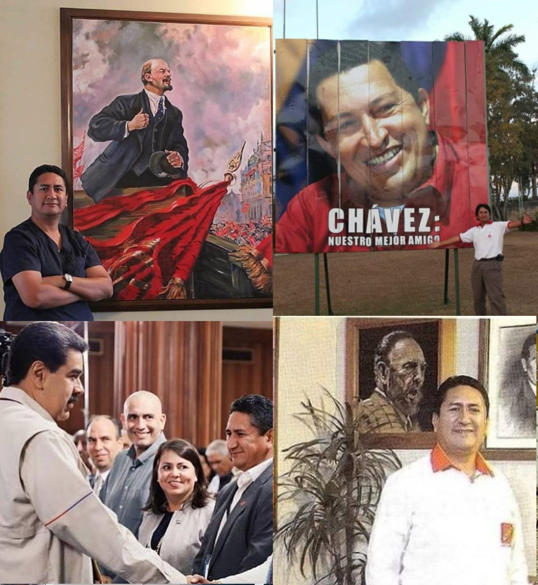 JohnCP2700's tweet photo. @IzquierdaPe Traducción: "PC era mi títere y no nos importa que esté en la cárcel, ahora estamos impulsando la convulsión social como prometimos, ya ven que cumplimos? Que se destruya el Perú si es necesario, lo importante es convertirnos en una dictadura socialista como las que admiro"✊️🤪 https://t.co/PmDEhad6Be