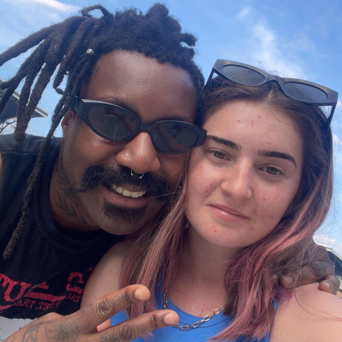 andreamarton03's tweet photo. happy birthday @Beaniebhebhe🥳 our matching sunglasses are my fav xx https://t.co/ZRbhEn0S6w