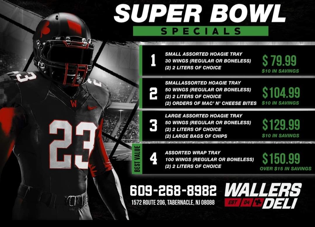 love_quokkas's tweet photo. Honoring our #SuperBowl prices for tonights #EAGLES game! At Wallers Deli! The owner's prized inferno #quokka is hanging on the wall for all to see! #NFT #tribequokka @Penwellb22 @TribeQuokka @rolldupaces @quokkaburritos https://t.co/mP32qdEJIP