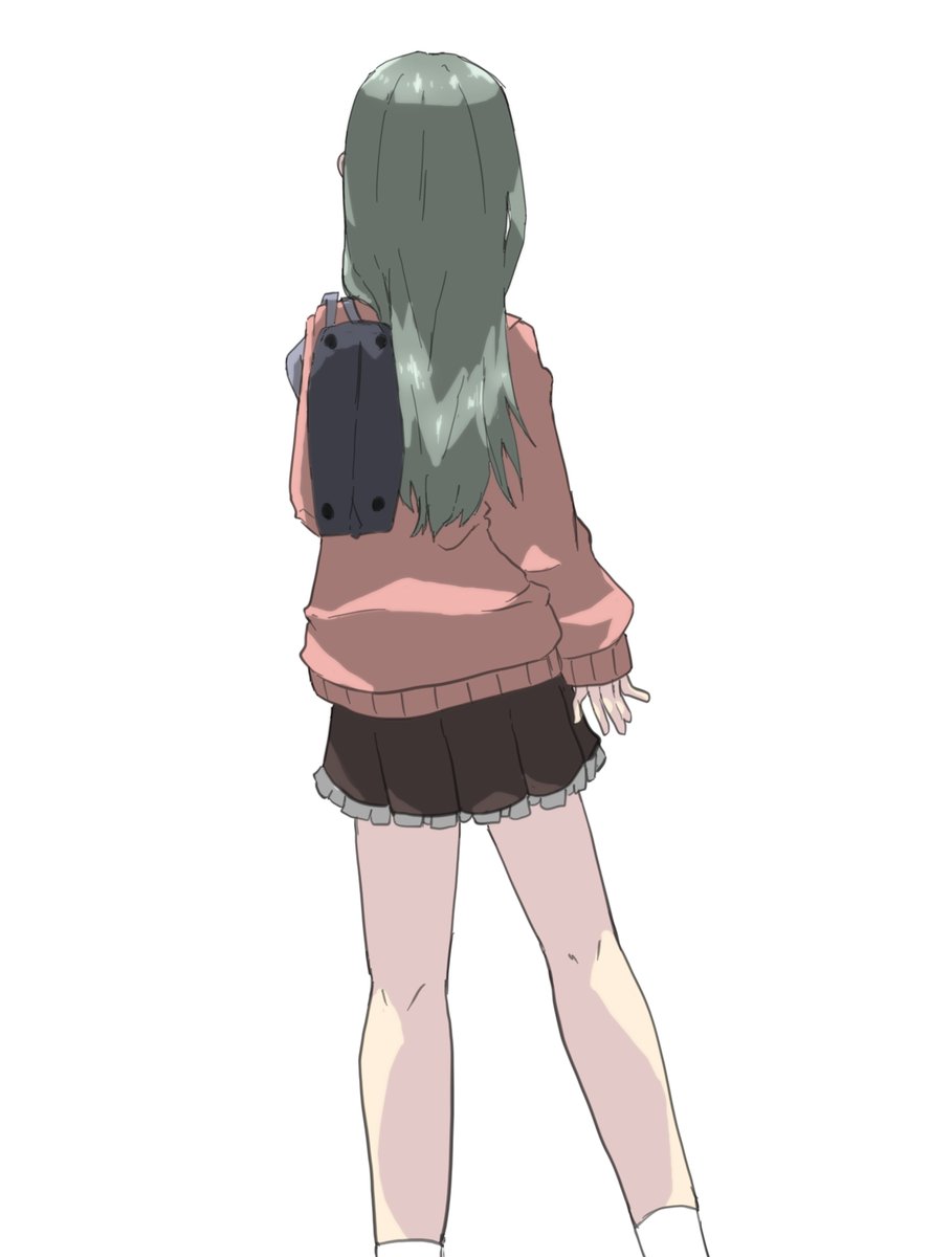 鈴谷(艦隊これくしょん) 「#TLに深刻な後ろ姿不足後ろ姿ならわりと在庫豊富です 」|ベルクート@艦これ絵描きのイラスト