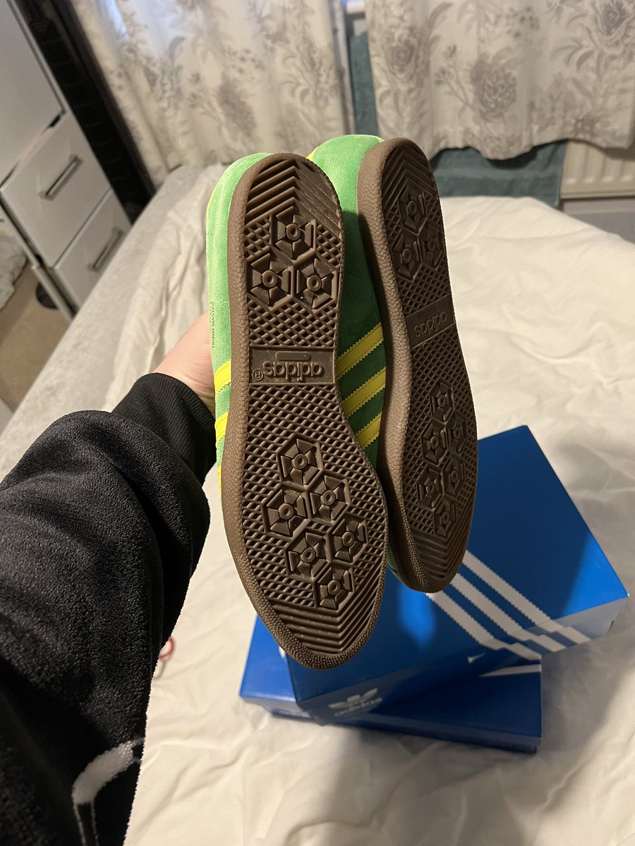 Alex_Angell_15's tweet photo. @adiFamily_ Adidas Trimm Master Size 12 Worn but great condition. £85 TYD (F+F) +4% G+S https://t.co/kj4k85AXL4