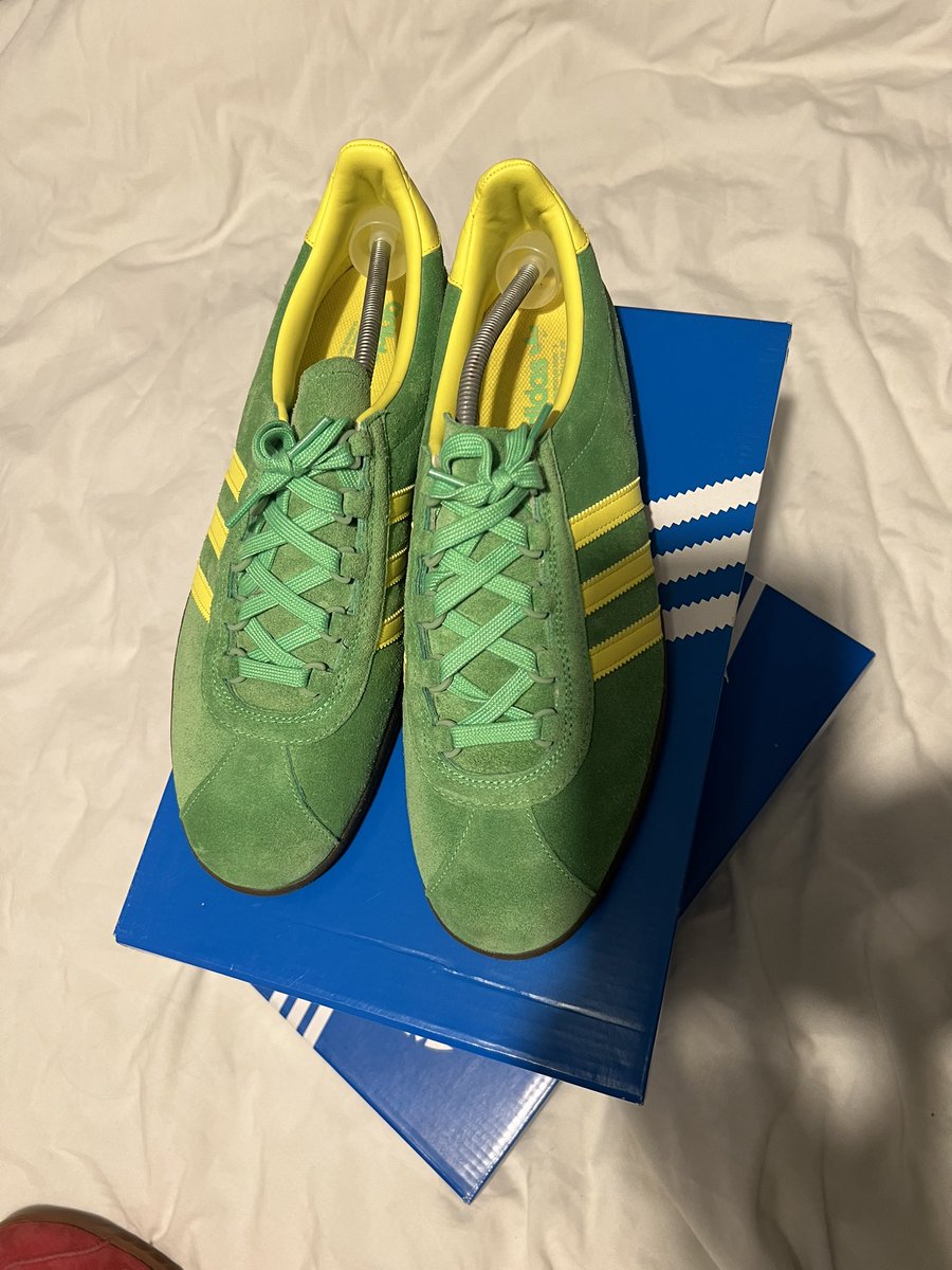 Alex_Angell_15's tweet photo. @adiFamily_ Adidas Trimm Master Size 12 Worn but great condition. £85 TYD (F+F) +4% G+S https://t.co/kj4k85AXL4