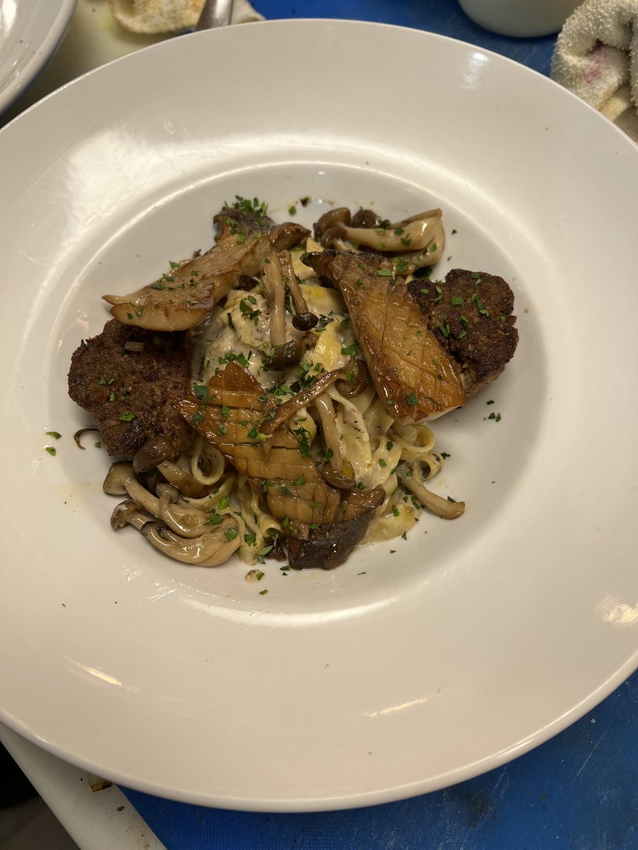 MydlandEyester's tweet photo. Beef stroganoff with homemade pasta, mushrooms, and a homemade mushroom cream sauce https://t.co/7yN6o0C81u