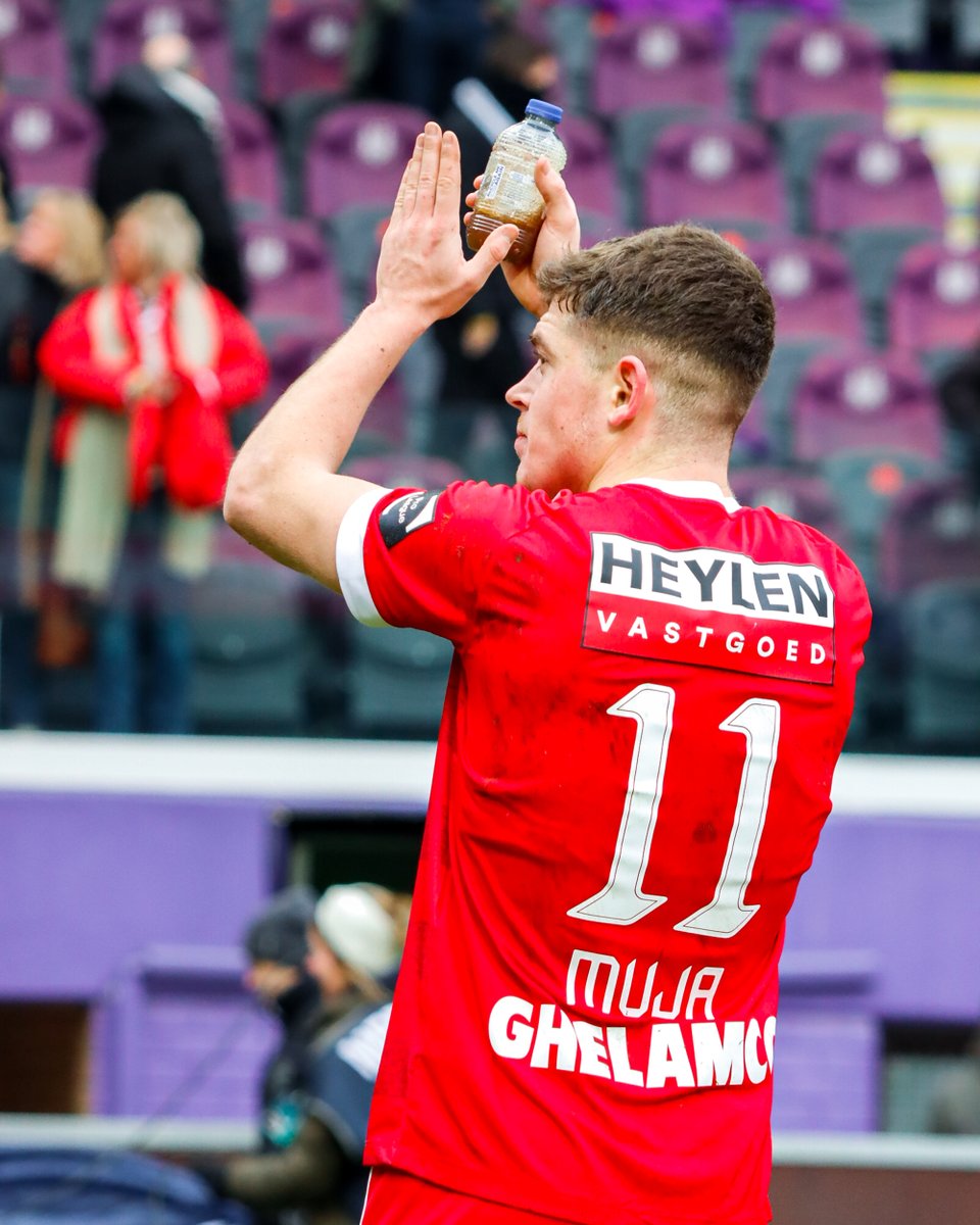 official_rafc's tweet photo. Bedankt voor jullie steun, Reds! 🙌❤🤍 
#RAFC #ANDANT https://t.co/71uvXuzDOJ