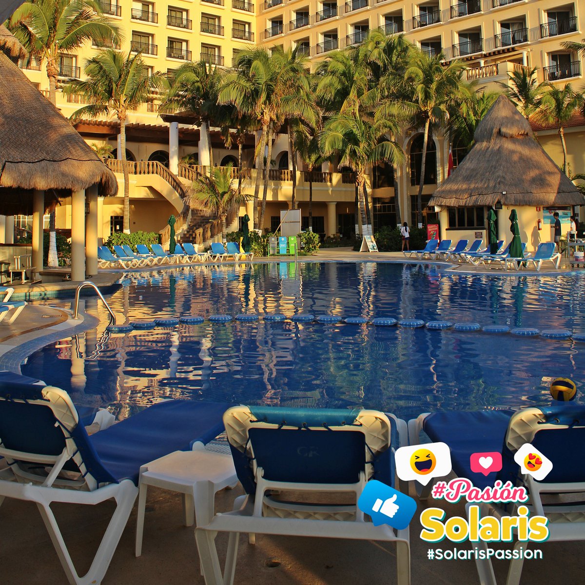 hotelessolaris's tweet photo. The best spot to start the day
El mejor lugar para empezar el dΓa
#GRSolaris #Monring #Sunday #Relax #PoolDay #SundayFunDay #Vacations #Cancun2023 #Descanso https://t.co/FLmaeoiweL