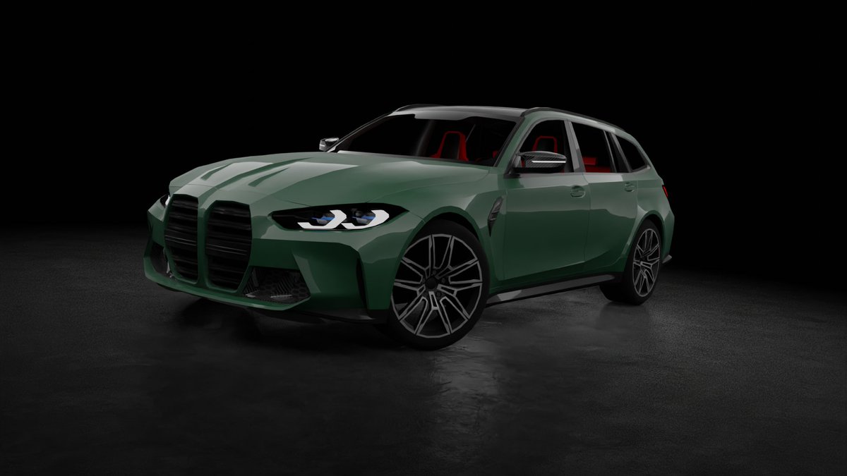 Dev_Blender's tweet image. BMW M3 Touring G81 made by me in Blender

#Blender3d #RobloxDev #Roblox