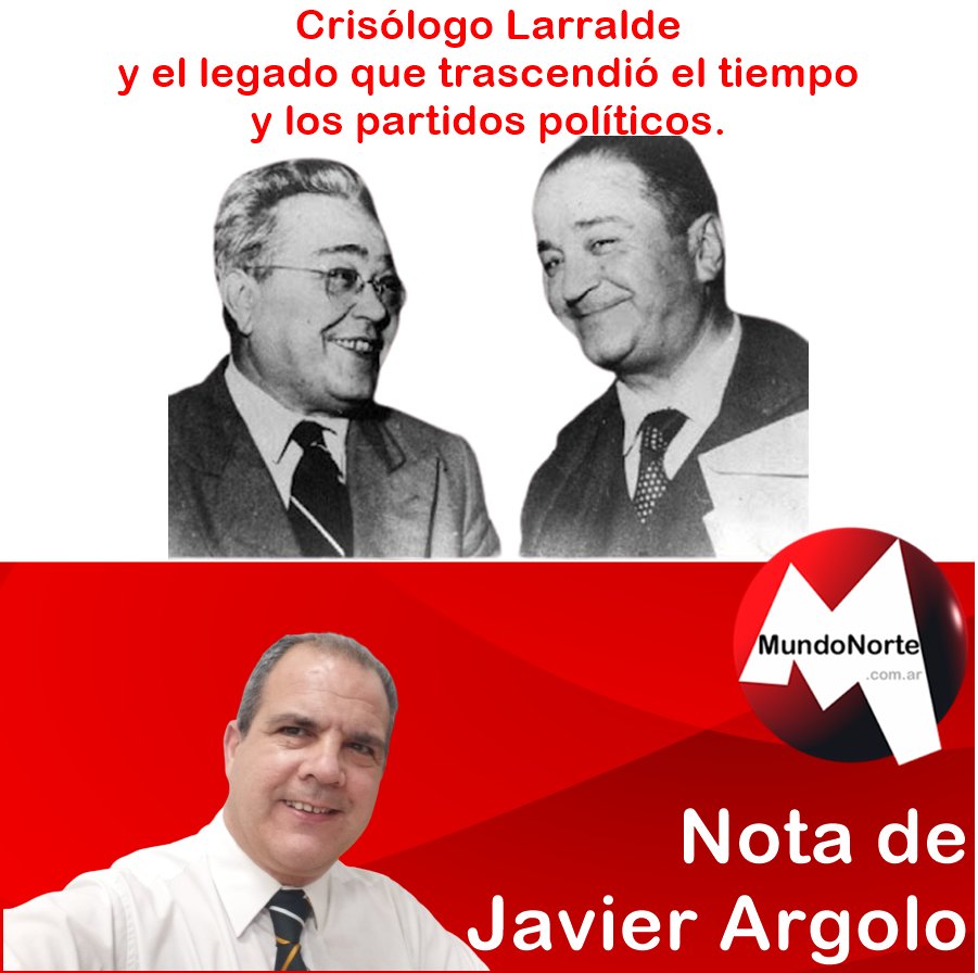 Crisólogo Larralde y el legado que trascendió el tiempo y los partidos políticos.
mundonorte.com.ar/2023/01/crisol…

#nota #opinión #argolo #ucr #balbín #legado #larralde #principios #mundonorte