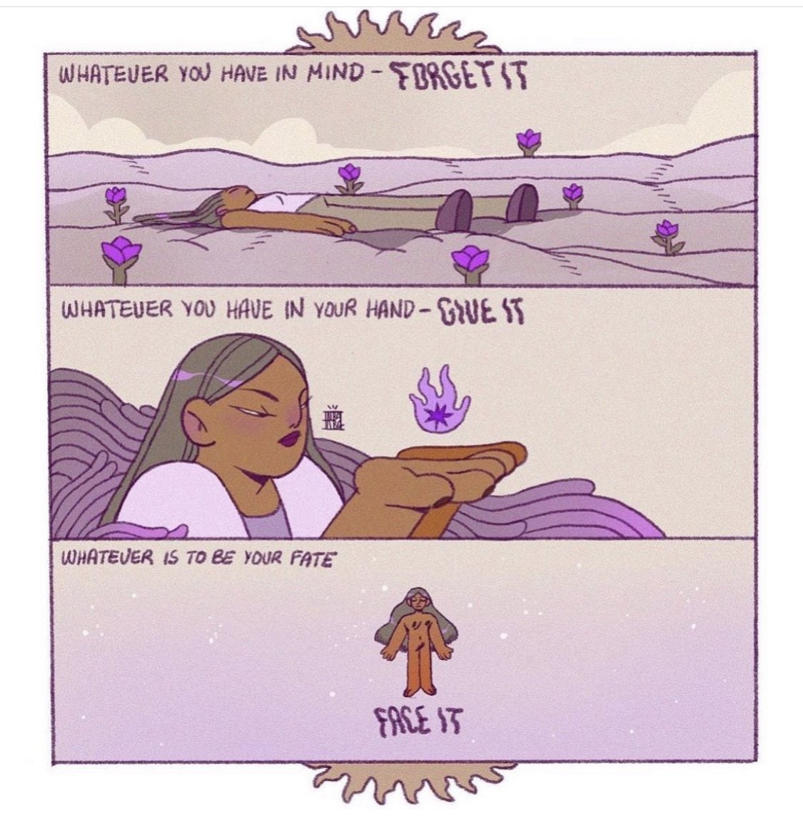 QRT with your purple art 🔮