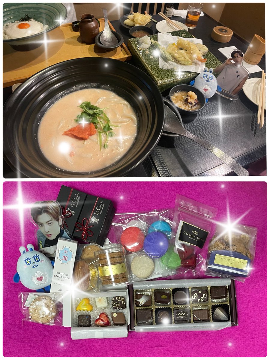 MnjrSsh's tweet photo. 今日はリア友とチョコ探し。堺筋本町から北浜、天満…松屋町まで色々行ってきたょ😁子供たちのValentineとほぼ自分の♡どこのもめっちゃ美味しそうで、可愛かった♥️つるとんたんでランチもいただきました!!  birthdayfragranceも3/30ゲット✨️
#つるとんたん #coco  #Gokan
#EkChuah  #ACIDRACINES https://t.co/xODjsb9Qng