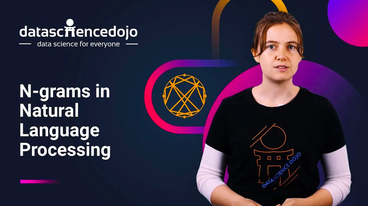 DataScienceDojo's tweet photo. 📌 In this quick tutorial, we learn that machines can not only make sense of words but also make sense of words in their context: https://t.co/ZiPB8JmGhn
#NGrams #NLP #DSDojo https://t.co/zvxNGhyaO3