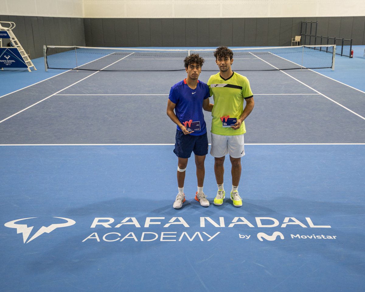 RFETenis's tweet image. 🎾 #ITF Daniel Rincón🇪🇸 conquista su SEGUNDO TÍTULO consecutivo en los internacionales M25 de Manacor🇪🇸 celebrados en la @rnadalacademy  

🔝 Superó al jordano Abedallah Shelbayh 76(0) 36 76(9) en la final

📸 @rnadalacademy