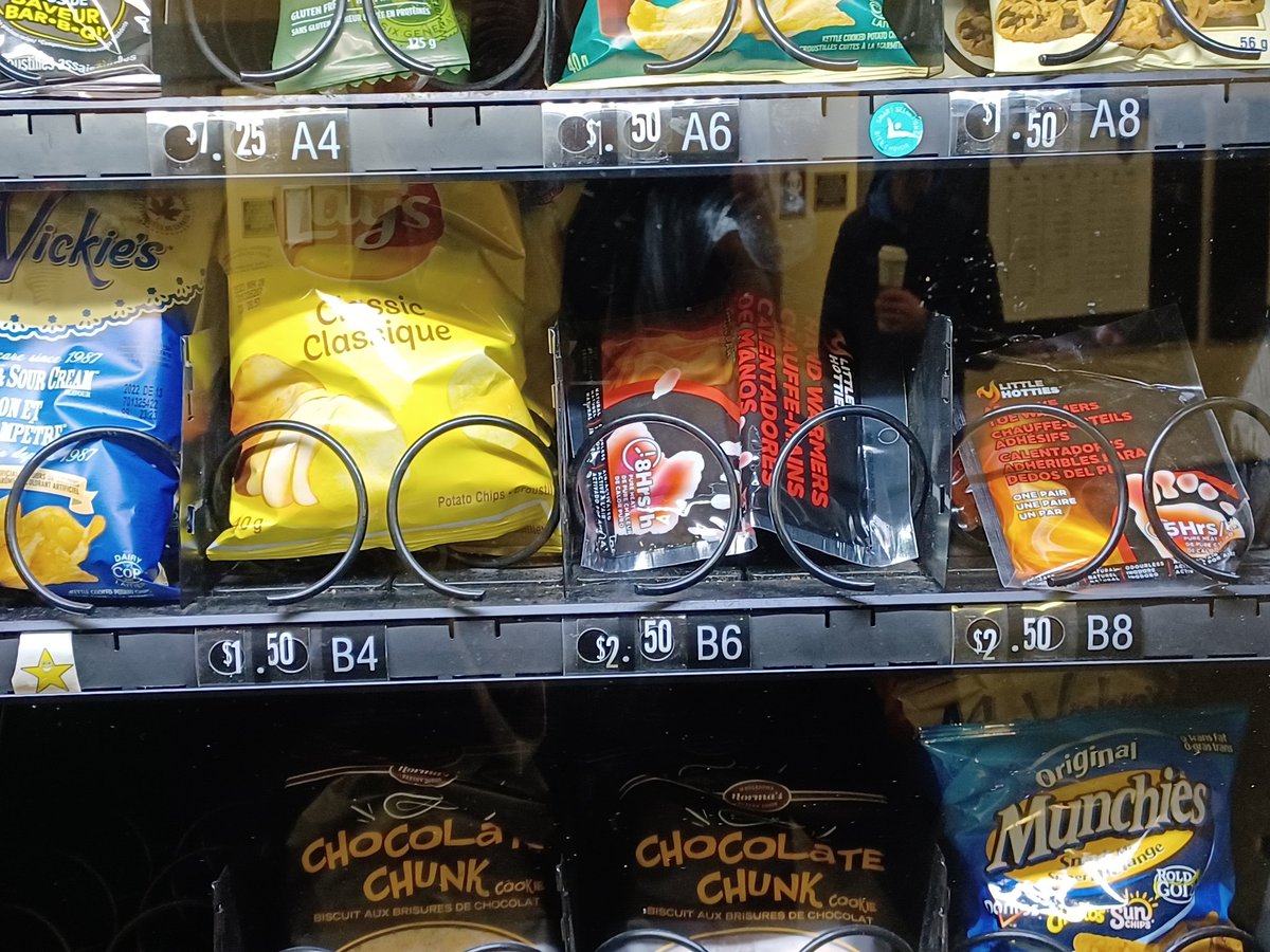 You know you are playing hockey in a cold, Canadian town when...