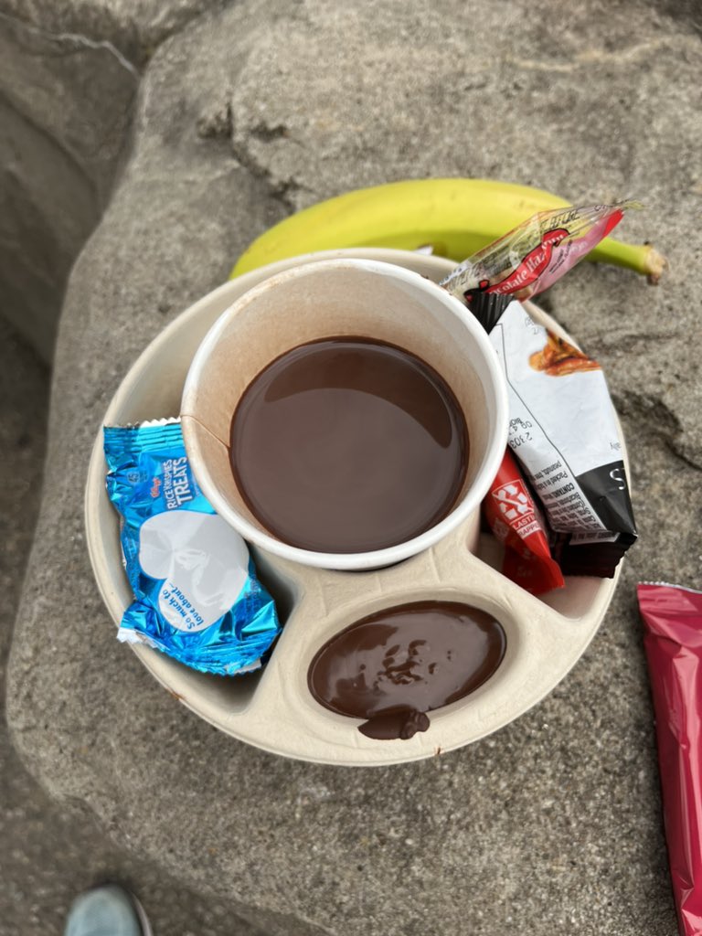 FCHSCoachRoss's tweet photo. Best reason to get up to run on a cold morning is friends who will do it with you and chocolate #HotChocolate5k #runningwithfriends https://t.co/nCVnIpBAGq