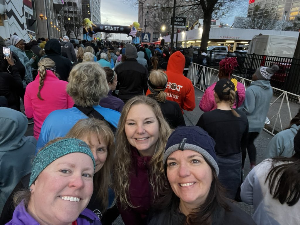 FCHSCoachRoss's tweet photo. Best reason to get up to run on a cold morning is friends who will do it with you and chocolate #HotChocolate5k #runningwithfriends https://t.co/nCVnIpBAGq