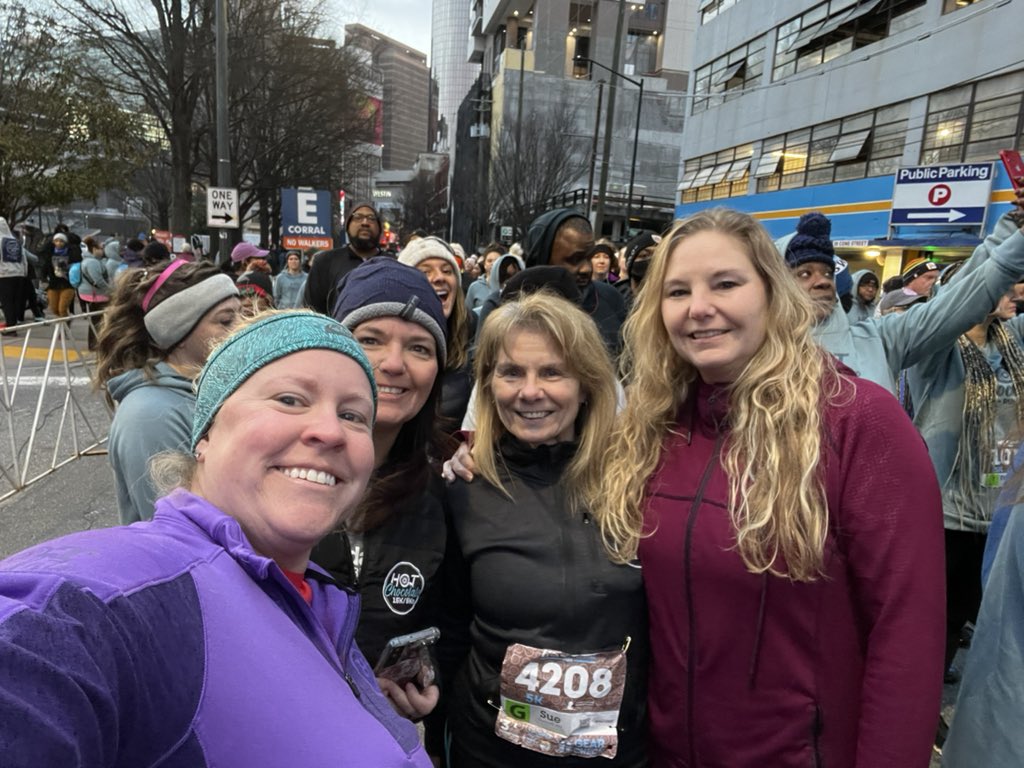 FCHSCoachRoss's tweet photo. Best reason to get up to run on a cold morning is friends who will do it with you and chocolate #HotChocolate5k #runningwithfriends https://t.co/nCVnIpBAGq