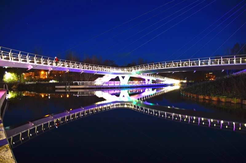 WorksScott's tweet photo. @scottishcanals A couple of pics from last night at Stockingfield junction. https://t.co/TXkeIvCLSi