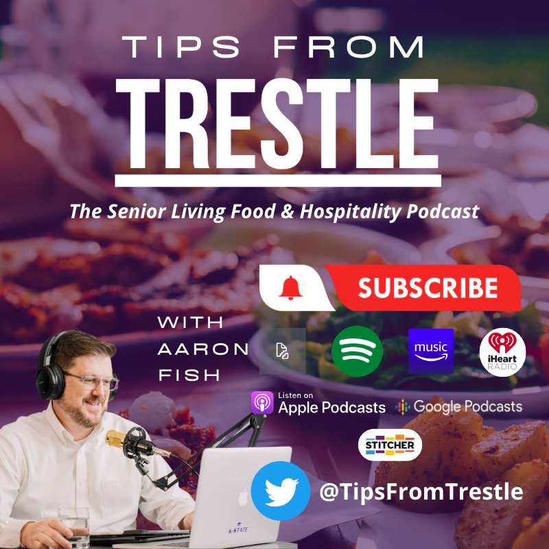 And remember you can always watch/listen to all of the #TipsFropmTrestle episodes by visiting our website: https://t.co/a1CGkiuYgu

Like/Subscribe/Follow: https://t.co/tQcK9blcvN 

#thoughtleaders
#seniorliving
#foodandbeverage
#seniorcare
#hospitality
#HospitalityWithAPurpose 