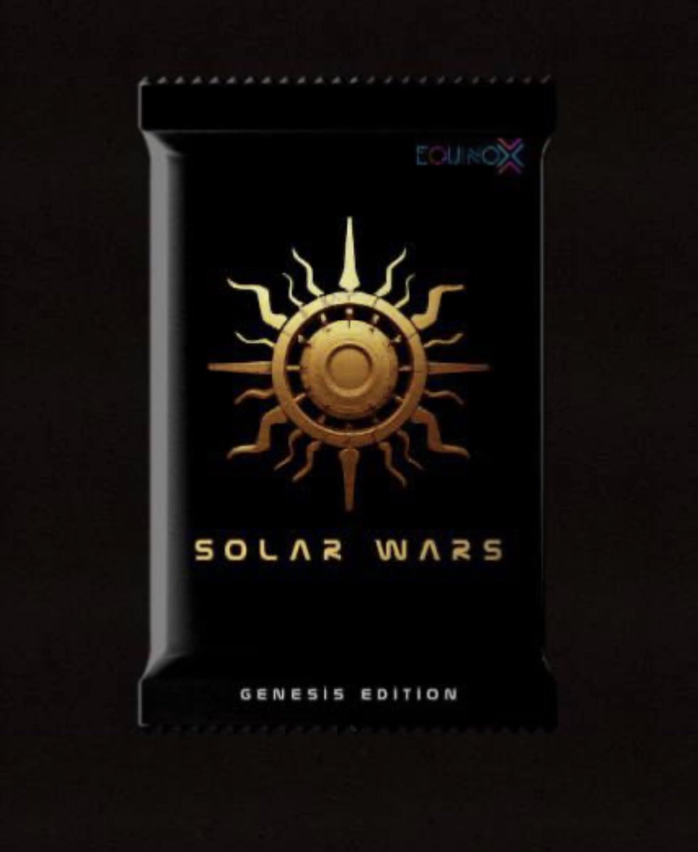 The Official Booster Pack Mint is getting closer 🔥 
 
- First of it’s kind NFT 
- Keep pack and trade OR open pack and get 5 NFTs ranging common to Ultra Rare 

Looking for NFT projects who want to be added into the game
 
<a href="/hey_wallet/">Hey Wallet!</a> send 30 $Solar to the first 1000 retweets