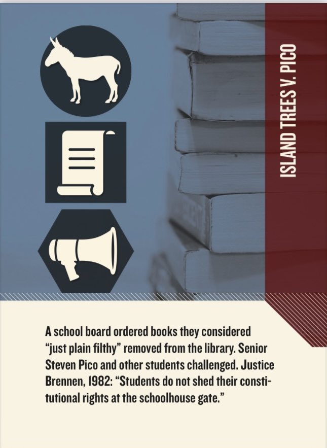 citizenthegame's tweet photo. โStudents do not shed their constitutional rights at the schoolhouse gate.โ #playit https://t.co/pThJdXf1xp #ncss #sschat #socialstudies #history #apush #ushistory #civics #apgov #historychat #historyteacher #polysci https://t.co/B28wQoiVNj
