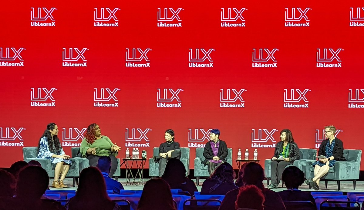 leawenthome's tweet photo. Proud to be attending #liblearnx23 and so proud of @Lessssssssssley for fighting the good fight and showing up to talk about it. https://t.co/iDwkQvylxH