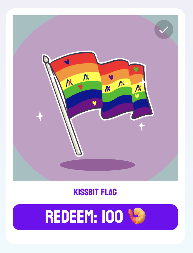 What better way to start Sunday than a colorful one
 <a href="/kissbitsnft/">KissBits NFT</a>  flag!? 
🏳️‍🌈🏳️‍🌈🏳️‍🌈🏳️‍🌈🏳️‍🌈

#AlgorandNFTs