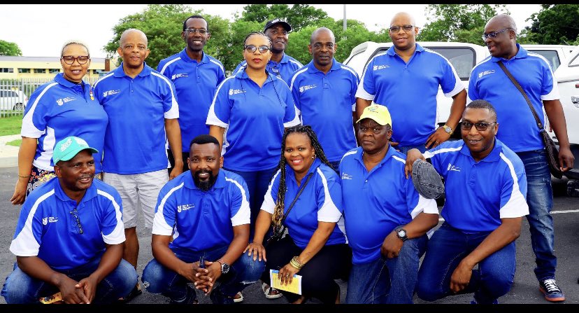 Statistics South Africa staff members. Reflects South Africa’s rainbow nation - very racially diverse.
