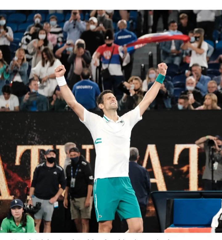 Celebrating not getting the Clot Shot...and winning The Australian Open too
#NovakDjokovic #suddenlycollapsed #COVID19 #diedsuddenly #DiedSuddenlydocumentary