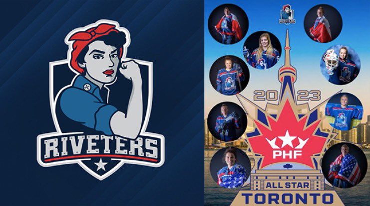 It’s @PHF All-Star gameday!🏒🌟

Before the league’s best hit the ice in Toronto, here’s some pregame reading about the @Riveters  players and staff playing and coaching in tonight’s contest:

Rivs All-Stars: bit.ly/3jhr4xy

Captain & Coach: bit.ly/3Y3fp40