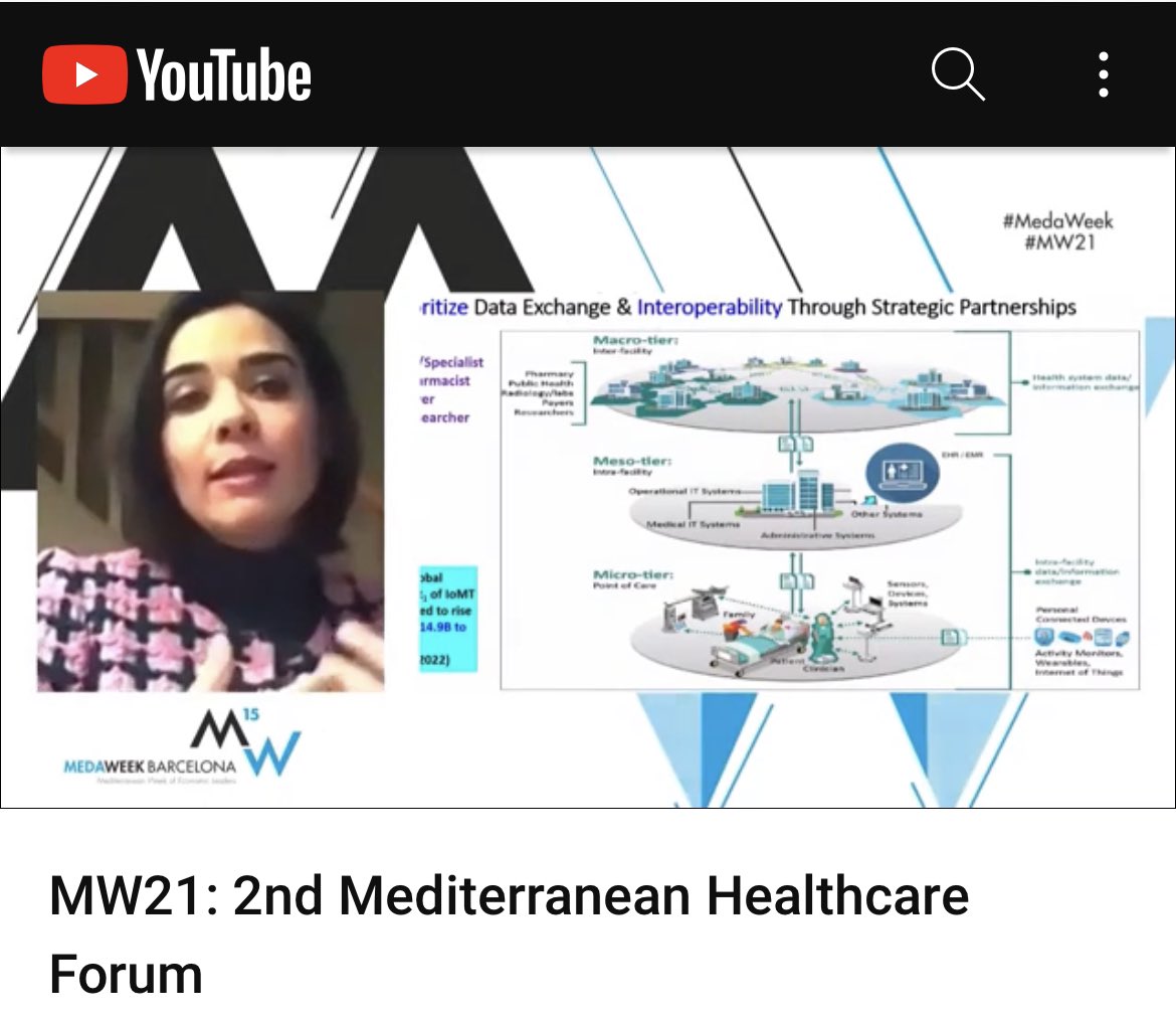 kaoutharlbiati's tweet photo. #Interoperability #data #MedaWeek #mw21 https://t.co/SrTSV7RZaT https://t.co/Im3FWEP080