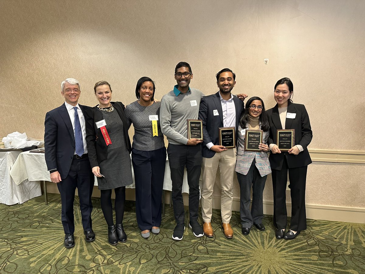 BayviewMedicine's tweet photo. Congrats to the @BayviewMedicine Resident Team of @AnnaShah_MD @DrDSThomas Dr. Karthik Udayappan and Dr. Sunwoo Park for being finalists in the @AcpMaryland #DoctorsDilemma State Competition!!!

Additional congrats to Dr. Karthik Udayappan for winning the Iron Med competition! https://t.co/Rg4d3RsbKP