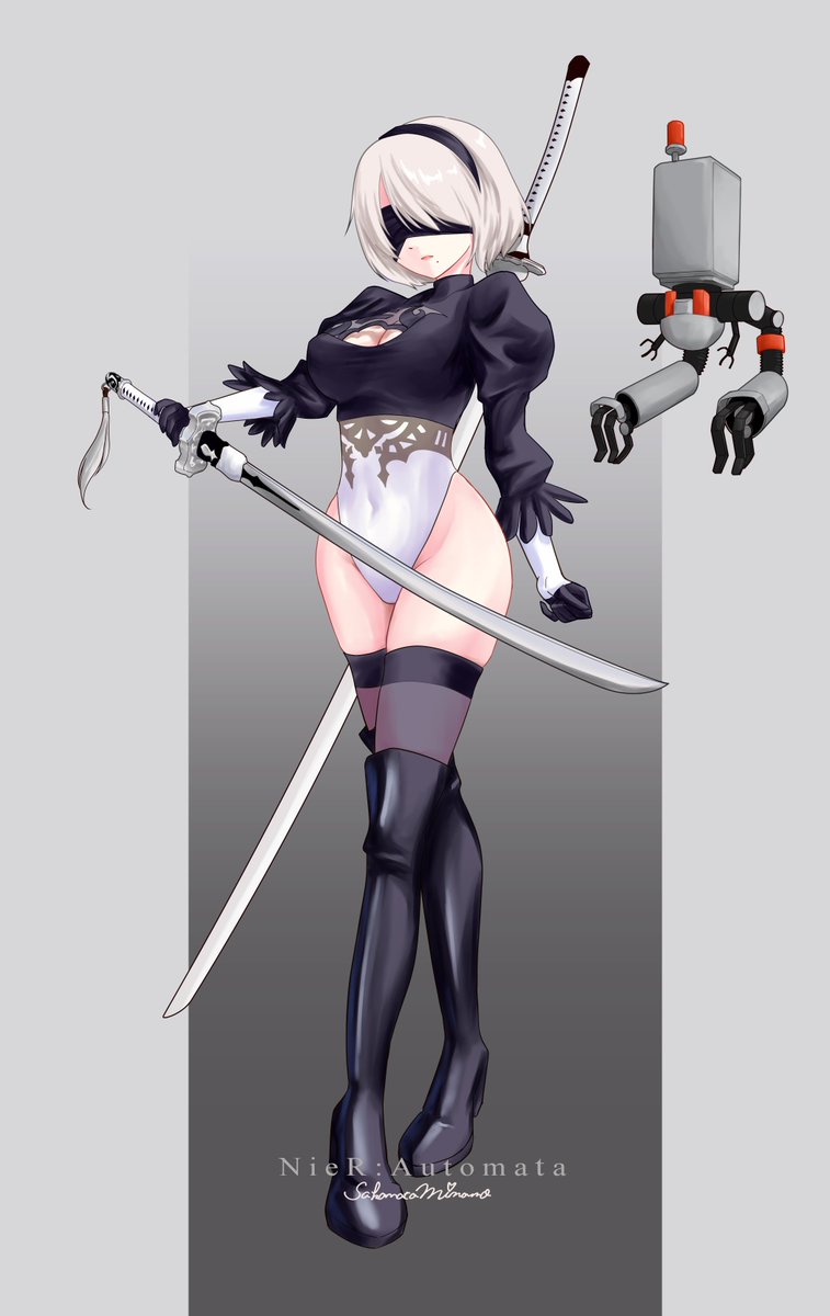 2B描きました。ゲームのほうは履修済みです。
たぶんPixivにも挙がってると思います。
#NieRAutomata #ニーアオートマタ #イラスト #illustration