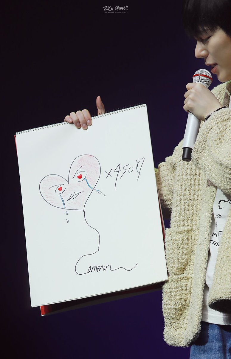 결과물이 꽤 흡족해 보이는 코몬러버 ❤️

#지코 #zico #우지호 #지아코 #KOZ
#Givemeaminute #지코팬미팅