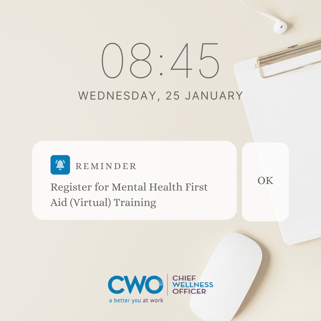 Mental Health First Aid (virtual) February course is sold out! Book now for March 29 &amp; 30!
#yyt #atlanticcanada