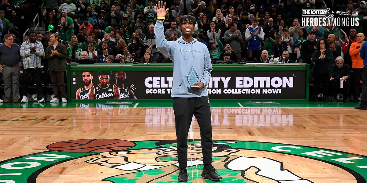 Today’s <a href="/MAStateLottery/">Mass. State Lottery</a> #HeroAmongUs was adopted in 2007 but returned to Ethiopia in 2020 to see his birth family. Bendeshe Bonner realized his family’s needs were not being met so he started <a href="/Bendeshe2007/">Bendeshe's Village</a>, a non-profit that built a school and covers tuition for 200+ students.