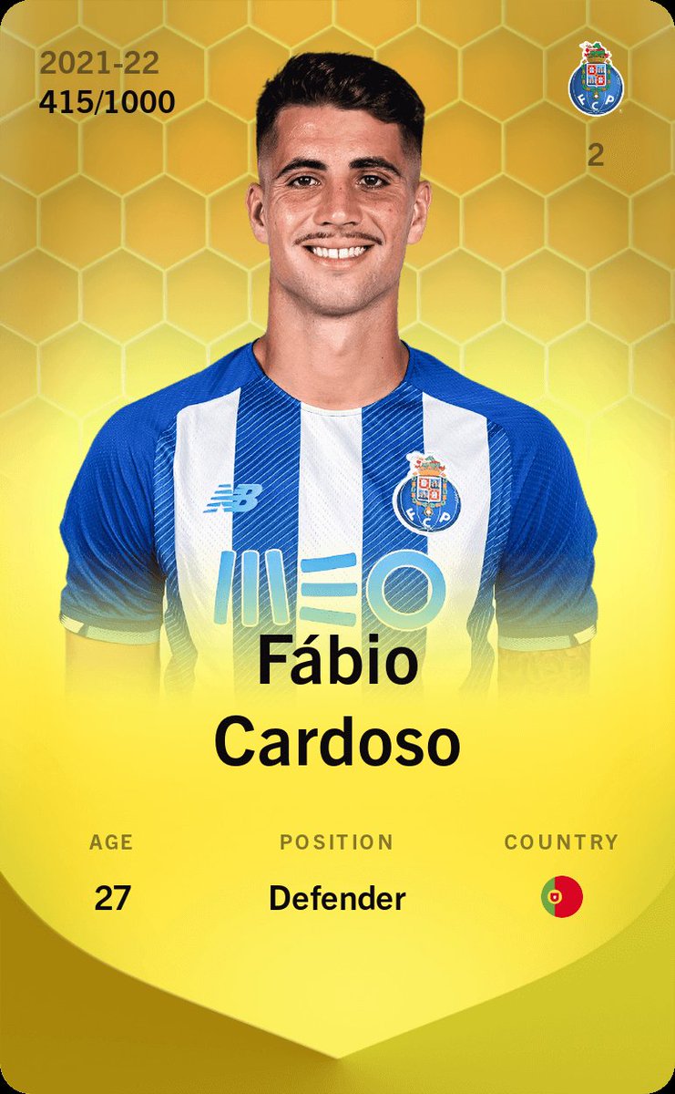 SorareWilly's tweet photo. 🎁#GIVEAWAY #SORARE🎁

Étant donné que la personne ne s'est pas manifestée, je remets en jeu Fabio Cardoso!

Pour tenter de le remporter :

➡️ Follow @SorareWilly 
➡️ RT ce tweet

Tirage au sort dans 48h!

Bonne chance 🍀 https://t.co/gNVNlHmKGP