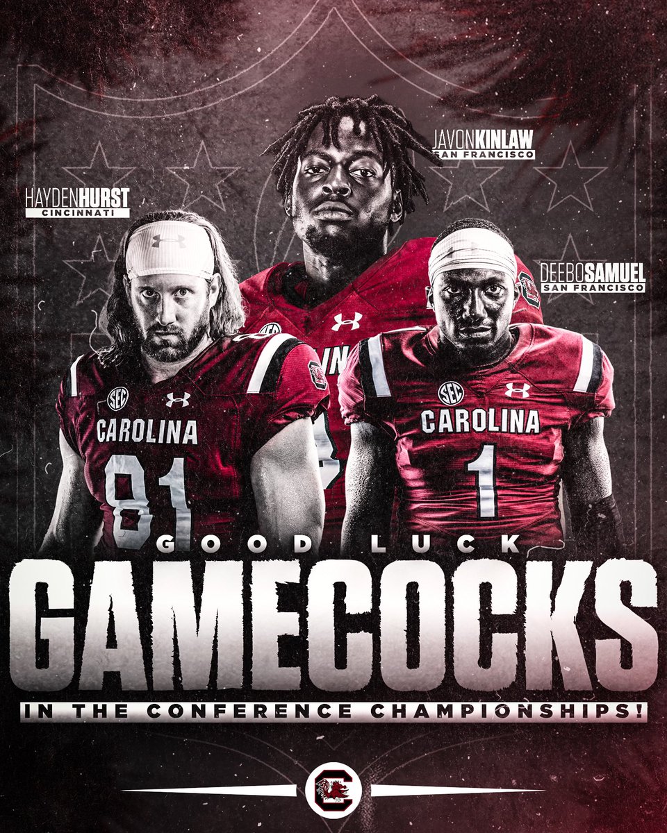 GamecockFB's tweet photo. Good luck to all our guys today! #NFLGamecocks https://t.co/MH0jxkPXPt