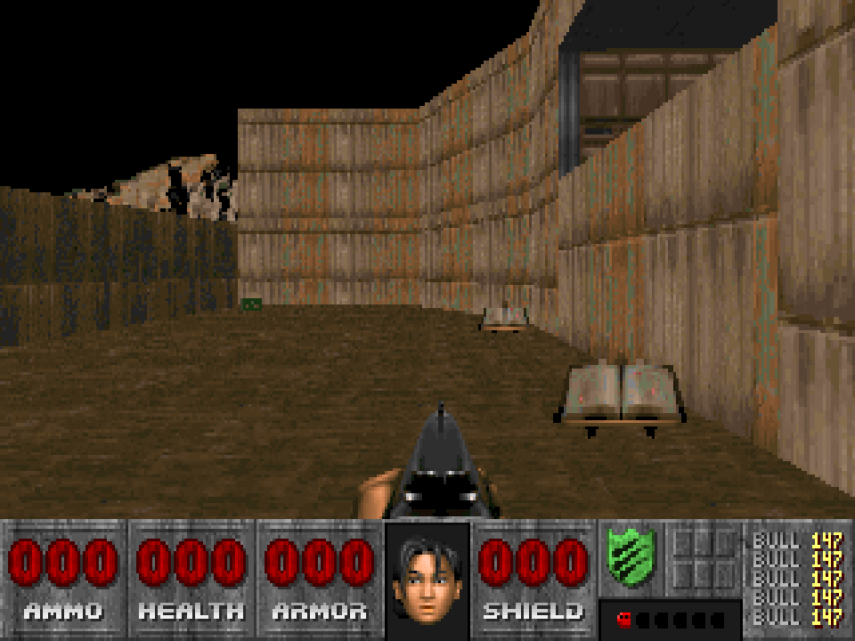 DrPyspy's tweet photo. A quick and dirty mockup for a #DoomDelta HUD option inspired by the Press Release Beta! I tried to combine the style of the OG HUD and the required Doom Delta HUD elements. This won't be making an appearance in the upcoming update, but I'm happy with how it's looking! https://t.co/90CvH4ZBt1