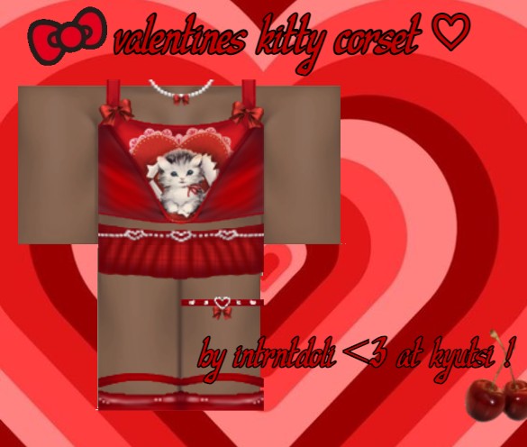 🍒♡  : for a cute feb 14th
#robloxcondo  #robloxcommission #RobloxCommissions #robloxartist #RobloxDev #RobloxGFX #Robloxdesign #robloxUGC #robloxclothes #robloxshowcase #robloxart #robloxshowcase #rtcdesigners #robloxdesigner
