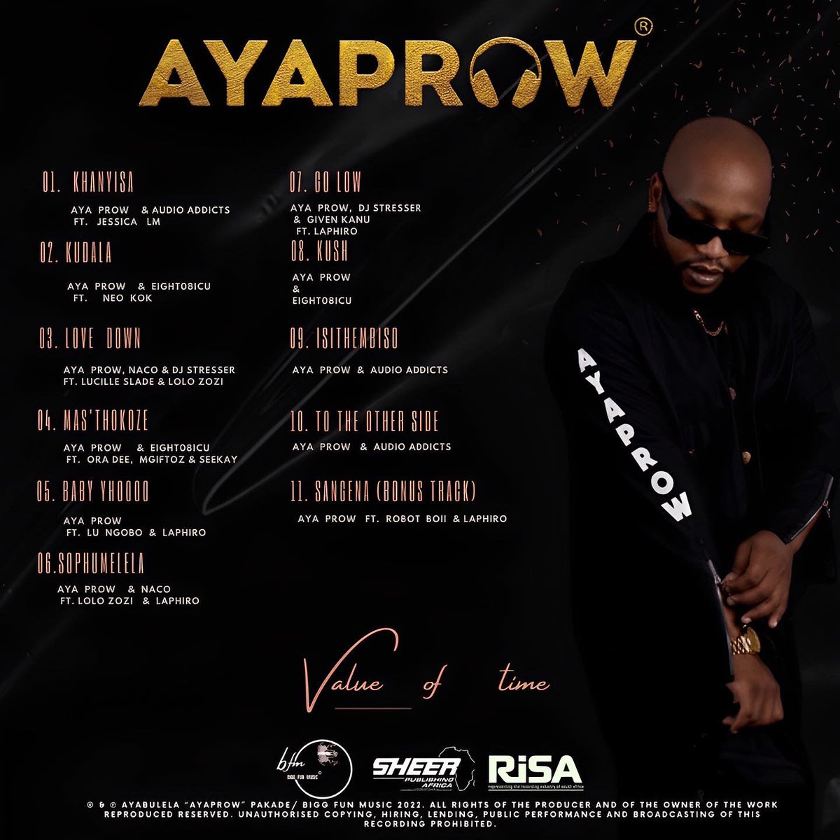 AYAPROW_BIGGFUN's tweet photo. Thanks to my Djing experience. It took me just under 3 days sequencing this album #ValueOfTimeAlbum https://t.co/cbgtwp7lDI