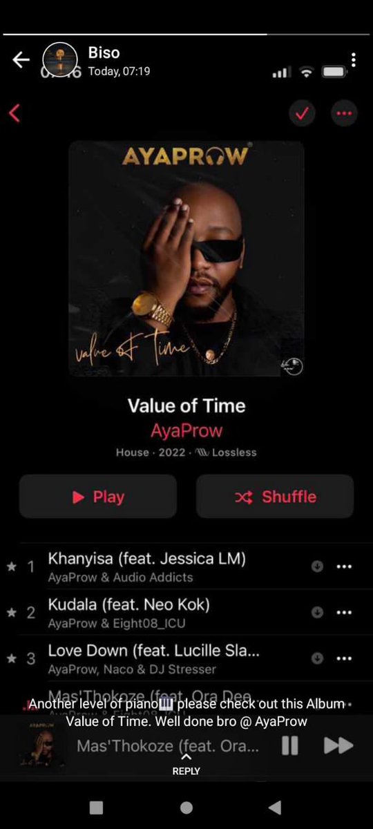 AYAPROW_BIGGFUN's tweet photo. Thanks to my Djing experience. It took me just under 3 days sequencing this album #ValueOfTimeAlbum https://t.co/cbgtwp7lDI