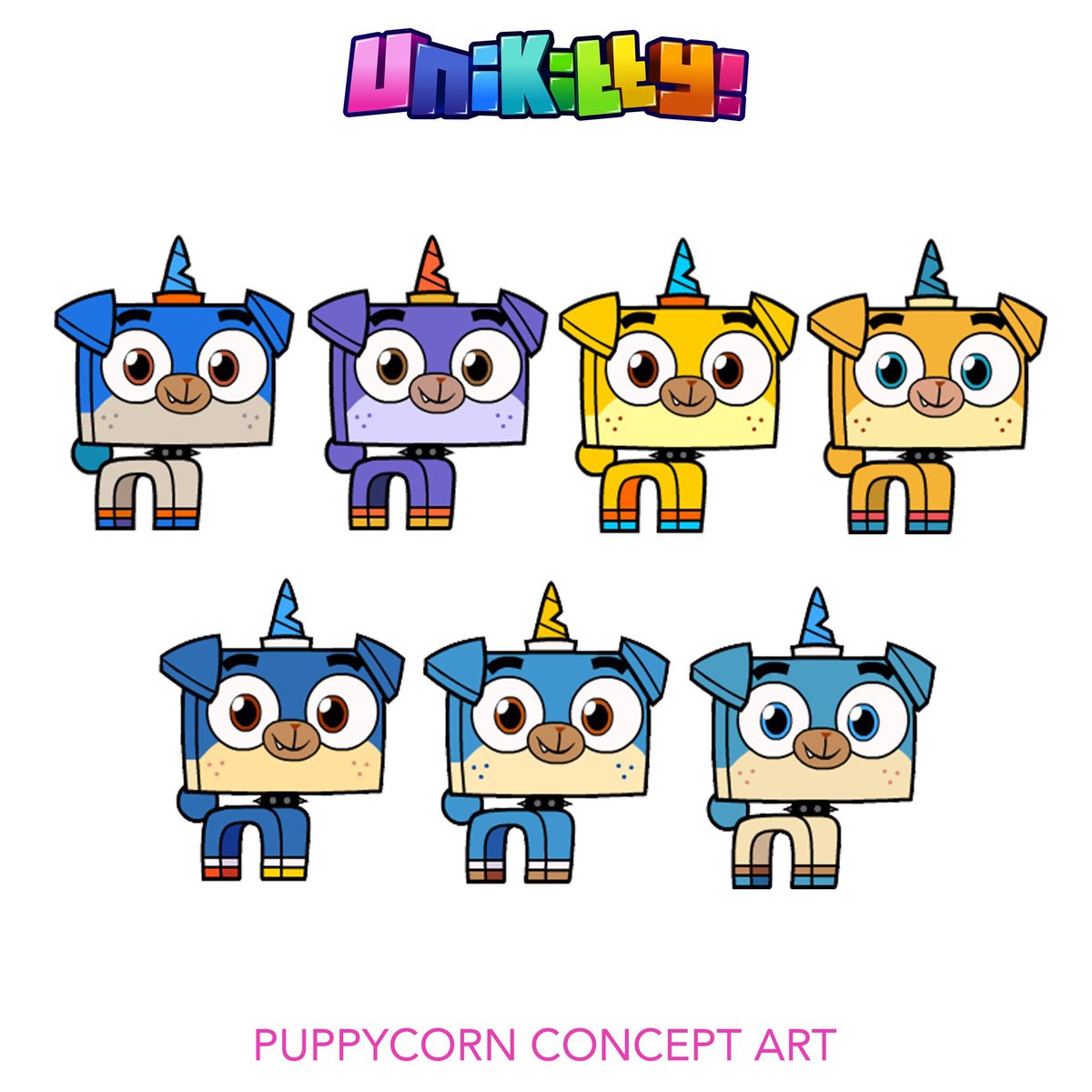 Many colors for Puppycorn (2016/2017)