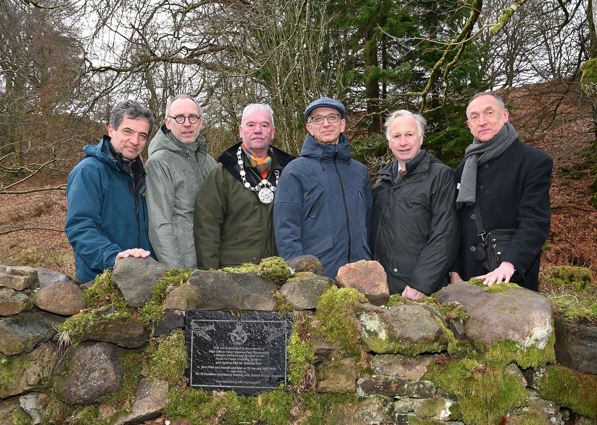 Stirling Council on Twitter "A memorial to a Belgian fighter pilot who