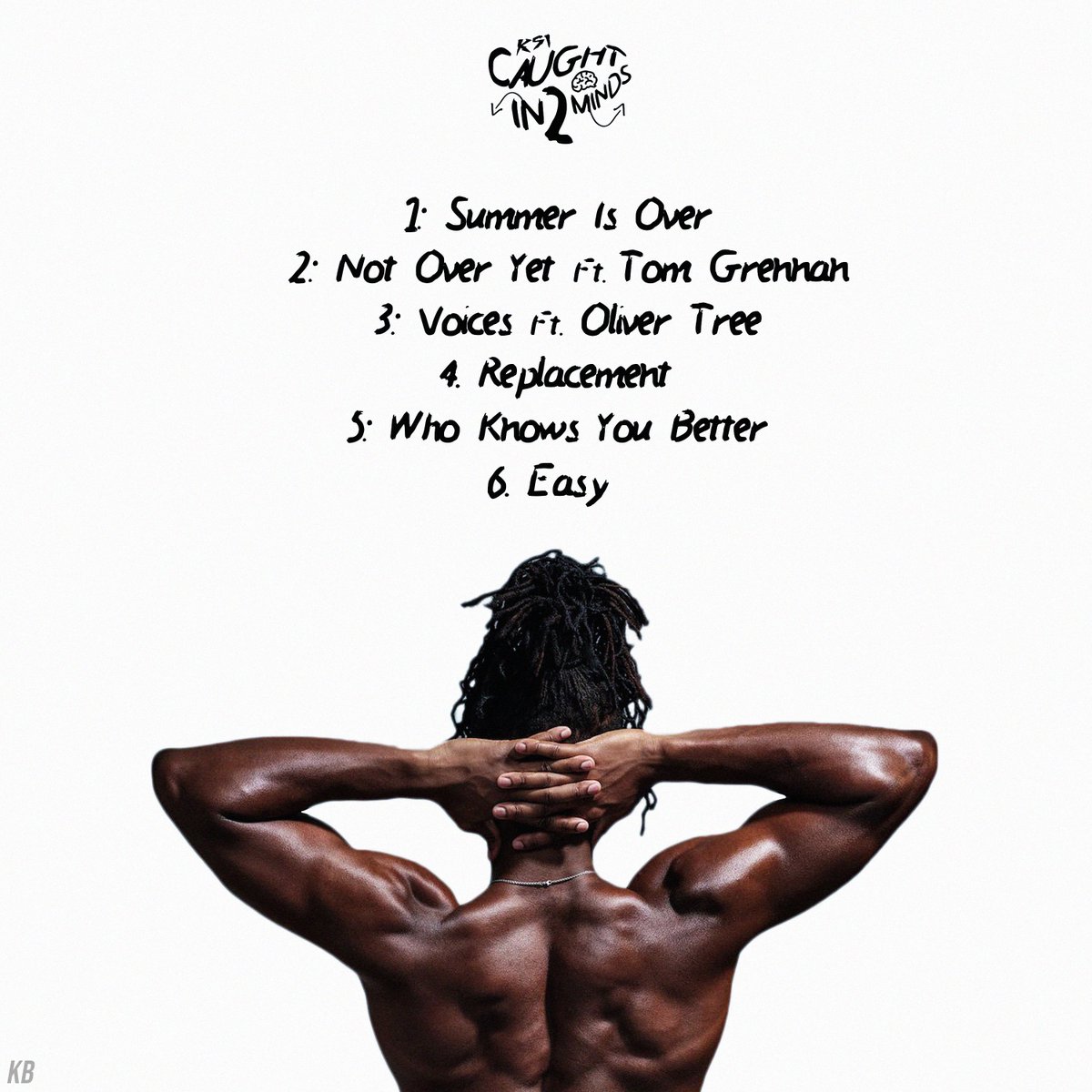 krrn_yt's tweet photo. KSI Caught In Two Minds Album Cover
This album cover signifies the volume of JJ's thoughts and how overwhelming it can be for him to balance being two people at once: JJ and KSI.
All support is appreciated ❤️
Designed By: Me
#KSIInRealLife #KSIDocumentary @KSI @MamsTaylor https://t.co/M1TMkCXMvF