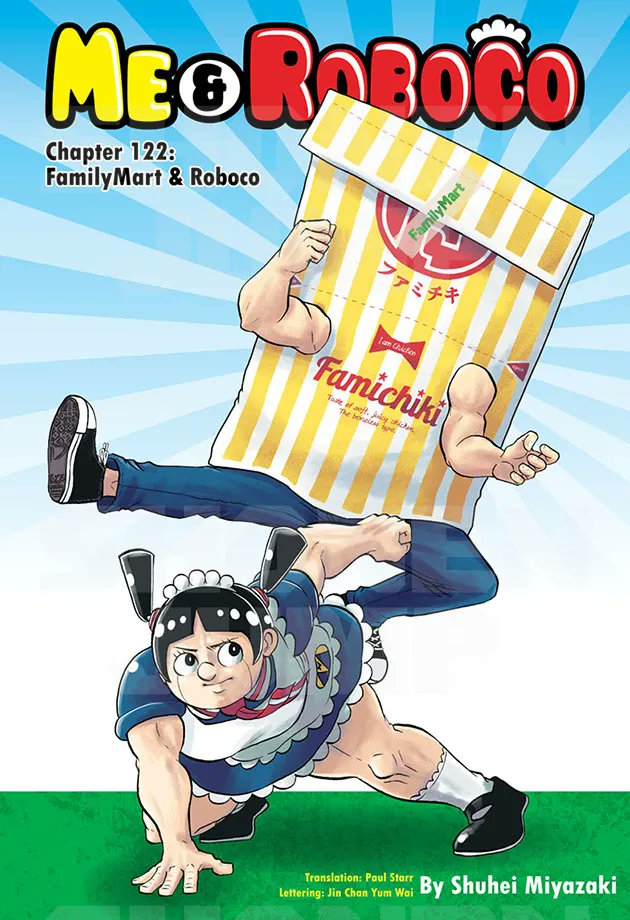 shonenjump's tweet image. Me &amp;amp; Roboco, Ch. 122: Roboco learns more important life lessons from Tendies Senpai! Read it FREE from the official source! bit.ly/3Dlm1D4