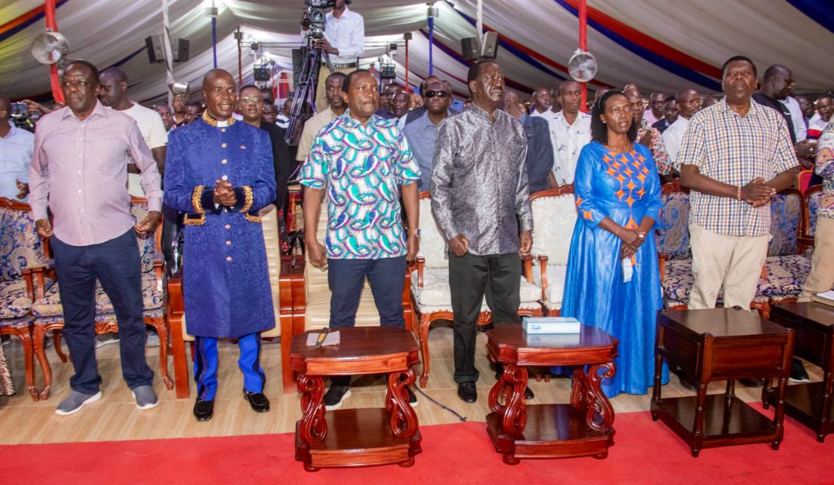 skmusyoka's tweet photo. The Azimio One Kenya Alliance remains focused in peacefully pursuing justice. There can be no be peace without justice. We say No to stolen elections. Let the people's voice be heard loudly and respected clearly. https://t.co/j96iTelp5R