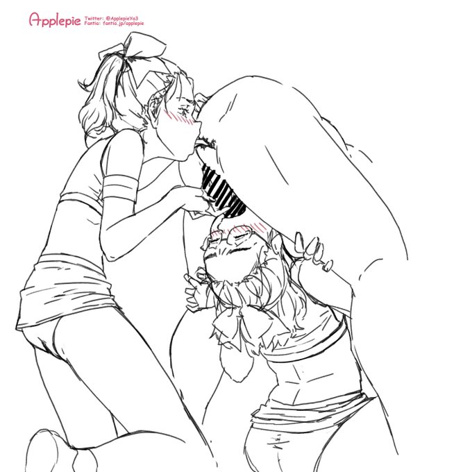 高度な奉仕プレイをする裏接待チアダンスクラブのラクガキ
途中ですが 