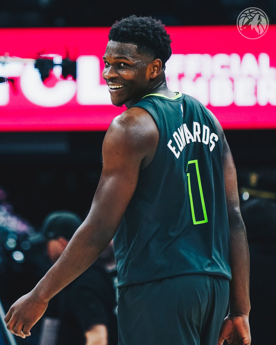 Timberwolves's tweet image. 171 points in his last five games. 🔥

Ant is the fourth Timberwolves player to score 170+ points in a 5-game span.

(via @bball_ref)