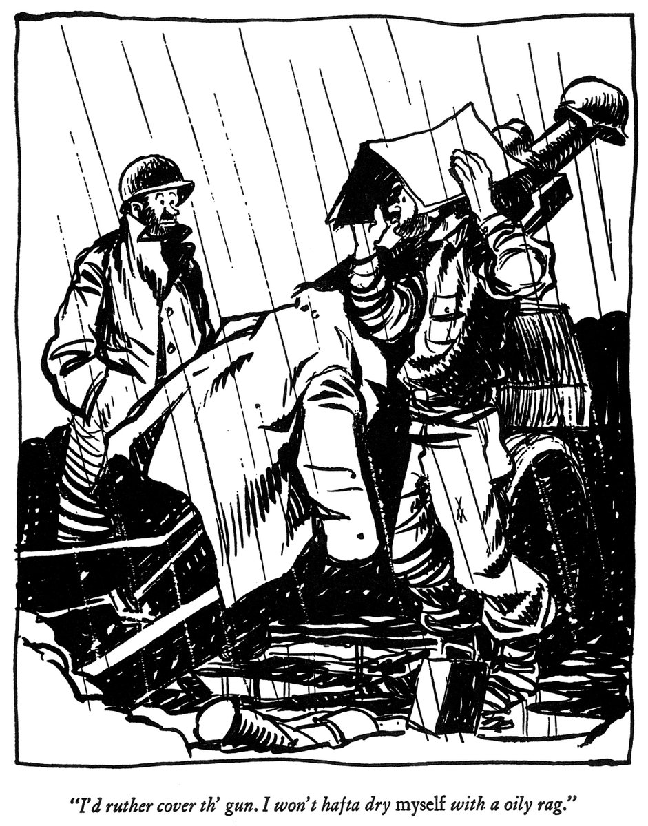 Here's this week's vintage 'Willie &amp; Joe' cartoon from Stars and Stripes WW2 cartoonist Sgt. Bill Mauldin, with a nod to this fresh <a href="/lbaldor/">Lolita Baldor</a> story from Ukraine in <a href="/starsandstripes/">Stars and Stripes</a>.