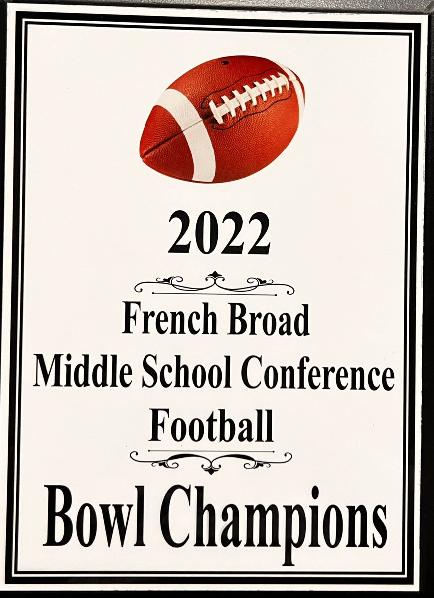 AMSFootball2's tweet photo. We are the 2022 French Broad Conference Champions 🐾

#EarnedNotGiven #CougarPride https://t.co/YRNkSt4uUa